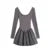 Women Solid Mini Dresses for Women Spicy Girl Party Long Sleeve A-line Classic Bottoming Elastic Autumn Female Clothing New