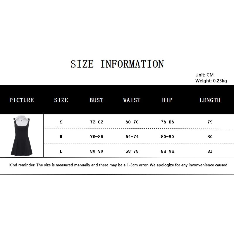 y2k Summer Dress Women Contrast Color Patchwork Lapel Collar Sleeveless A Line Mini Dress 2000s Evening Party Dresses