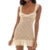 Y2K Low Cut Ruffles Hem Bodycon Dresses Vintage Floral Lace Sheer Mini Dress Sexy See Through Club Party Night Beach Cover-ups