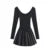 Women Solid Mini Dresses for Women Spicy Girl Party Long Sleeve A-line Classic Bottoming Elastic Autumn Female Clothing New