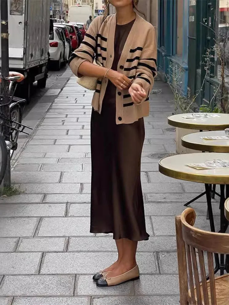 Women’s Elegant Satin Sleeveless Midi Dress Fashion Solid Color O Neck Slim Fit Dresses Female Stylish Street Party Vestido 2025