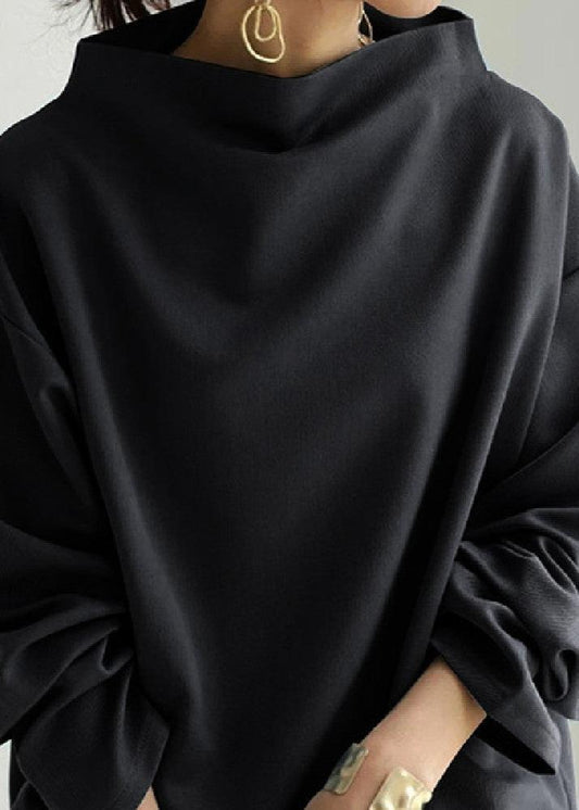 Contemporary Chic Oversized Women's Sweater - Minimalist Style
