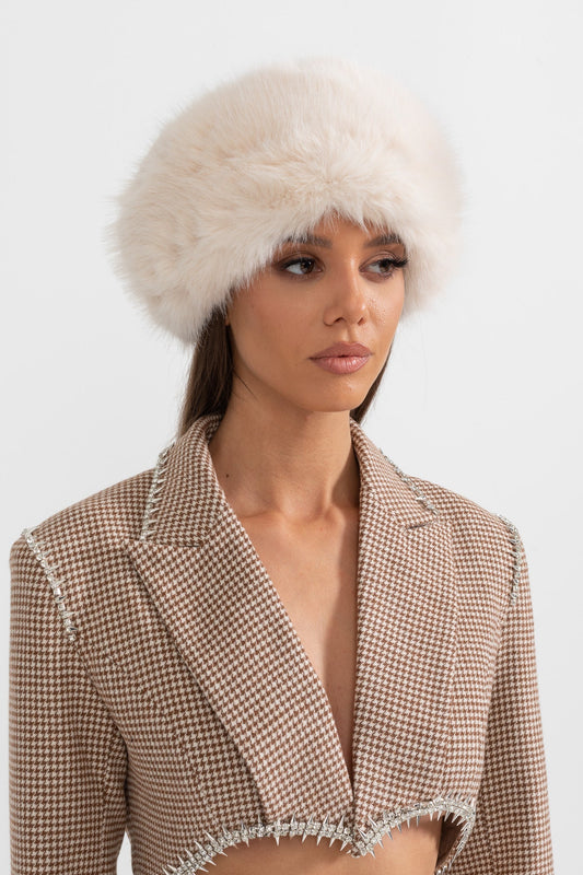 Faux Fur Roller Hat