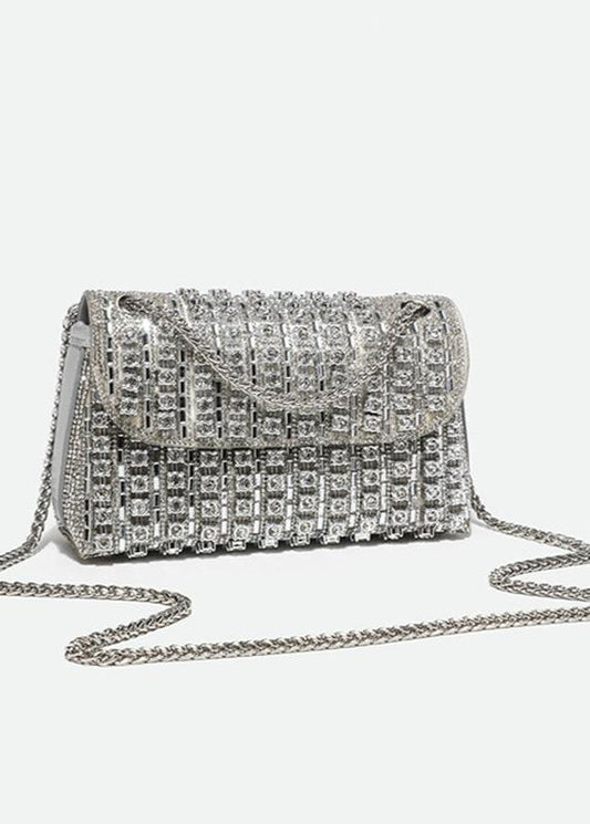 Celeste - Rhinestone Crystal Evening Clutch