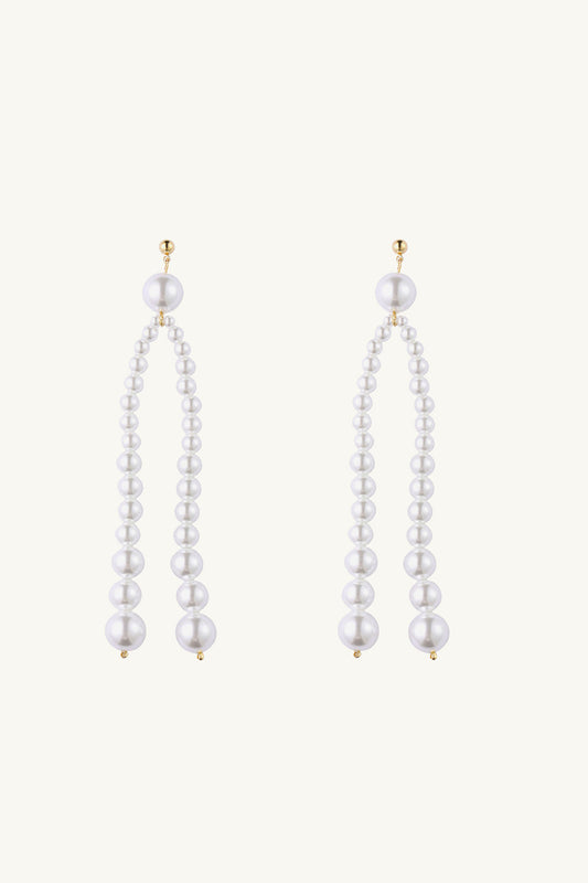 Pearl Chandelier Drop Earrings