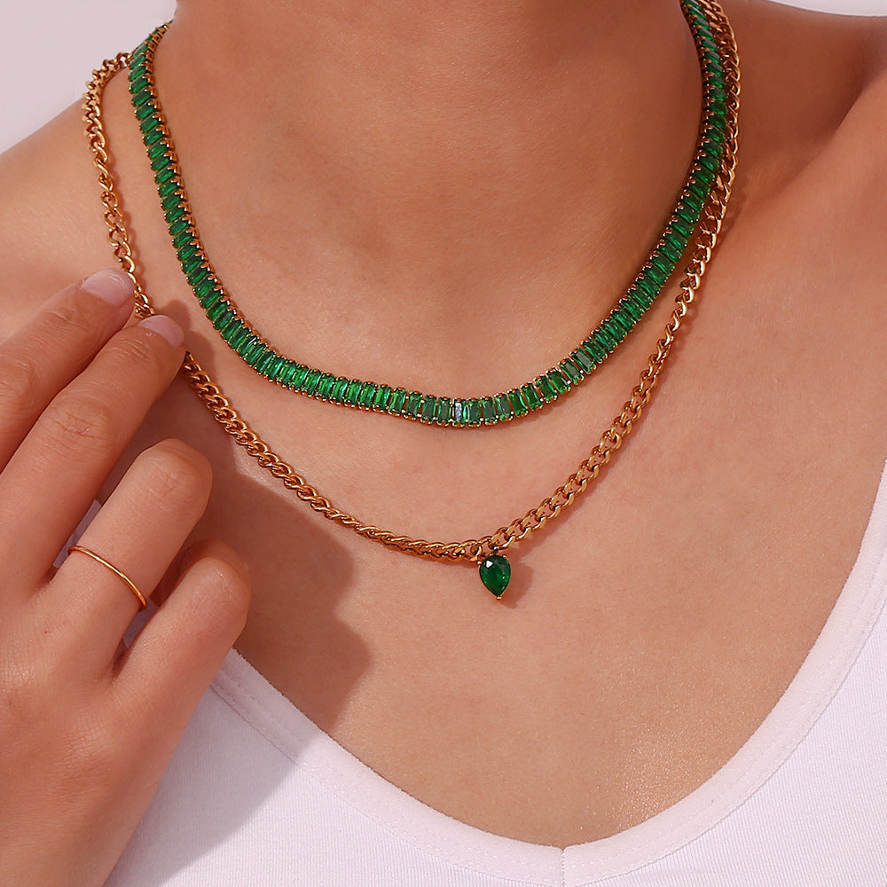 Radiance Luxe - Diamond Simulant Necklace
