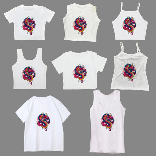 The fashion brand is shoulder-wearing women pure want short-sleeved T-shirt  new explosive all matching slimming spice girls