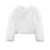 Iconic Street Fashion Week Luxury Brand Gardient Cropped Faux Fur Coat Women Winter  Hot Cool Girls Fluffy Short Fur Jacket