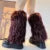 Luxury Brand Runway Fashion Fluffy Faux Fox Leg Warmers Women Thick Warm Furry Boot Covers Chic Harajuku Hot Y2k Girls Legcovers