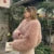 Iconic Street Fashion Week Luxury Brand Gardient Cropped Faux Fur Coat Women Winter  Hot Cool Girls Fluffy Short Fur Jacket