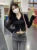 Lace Up Long sleeve Korean Dongdaemun Youth Trend Shirts Blouses Women Autumn Basic Crop Shirt  New White Black