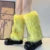 Luxury Brand Runway Fashion Fluffy Faux Fox Leg Warmers Women Thick Warm Furry Boot Covers Chic Harajuku Hot Y2k Girls Legcovers