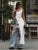 Casual Chic Women Tanks Solid New Summer Super-Long Split U-neck Body-shaping Camis Girls Wild Basic Street Hipster Tops