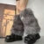 Luxury Brand Runway Fashion Fluffy Faux Fox Leg Warmers Women Thick Warm Furry Boot Covers Chic Harajuku Hot Y2k Girls Legcovers
