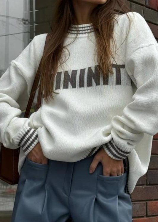 Urban Casual Oversized Knit Sweater