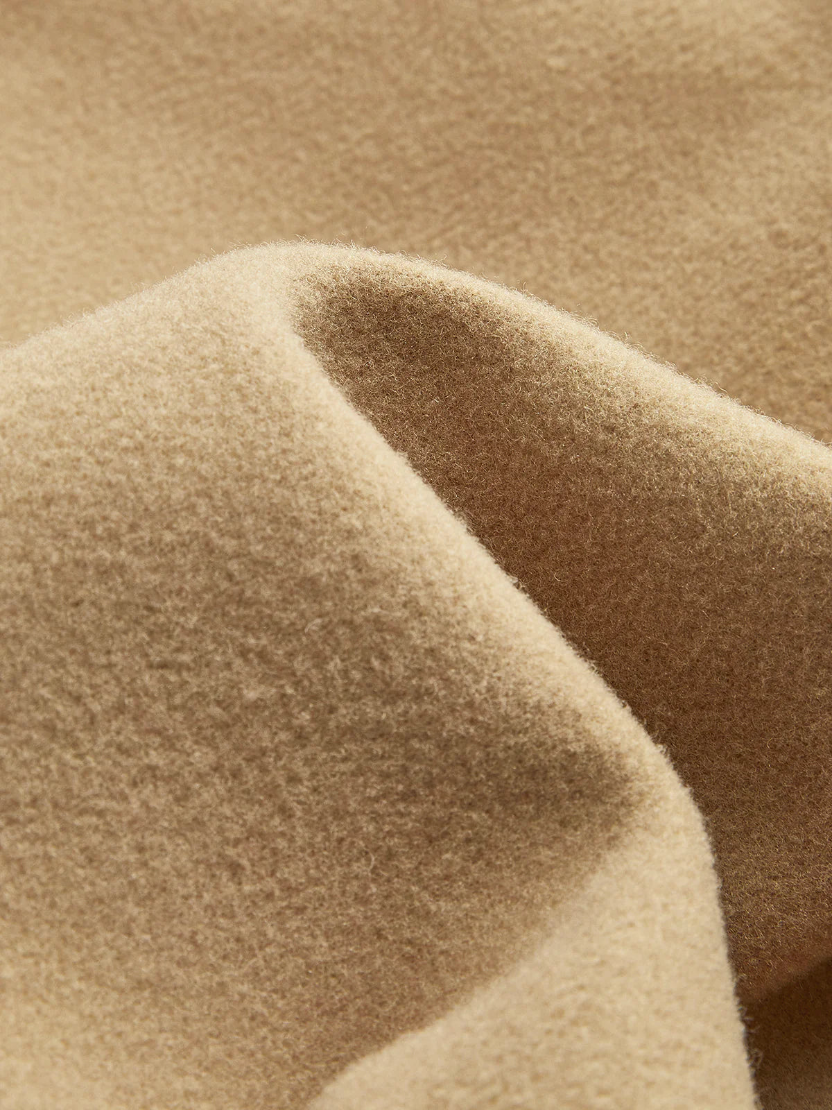 Minimalist Style Wool Long Coat